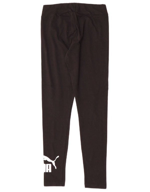 Puma Legging graphique pour femme UK 42 Medium Noir Coton Sports
