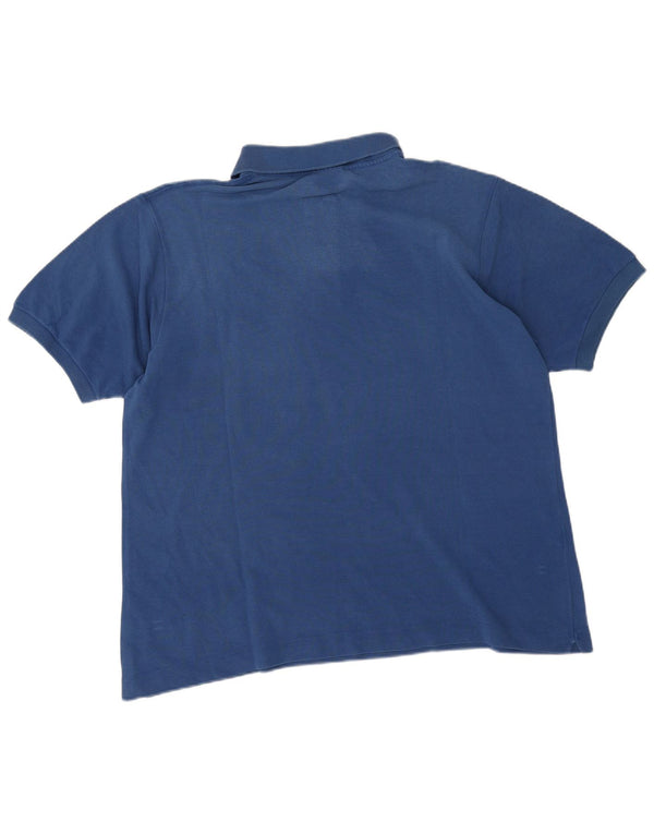 Lacoste Polo Homme Taille 6 XL Bleu Coton