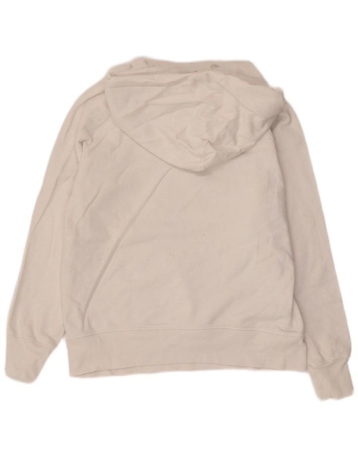Levi's Pull à Capuche Graphique Oversize Femme UK 6 XS Blanc