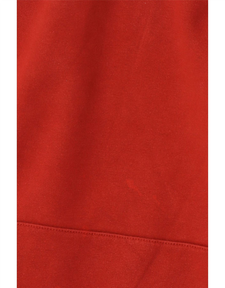 LEVI'S Pull à capuche coupe standard homme rouge petit coton