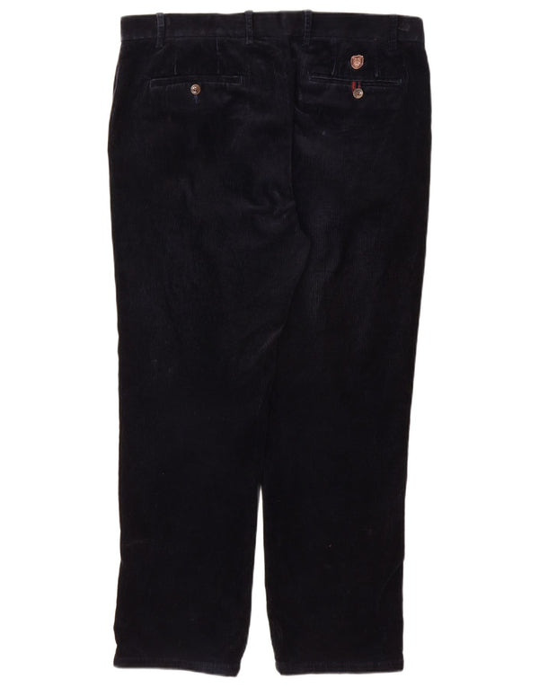 Marks & Spencer Pantalon en Velours Côtelé Blue Harbour W36 L29 Homme Bleu Marine