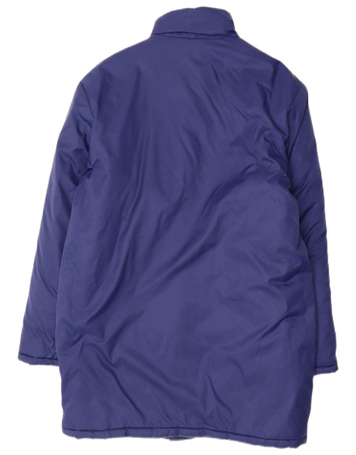 Adidas Manteau rembourré pour homme UI 34/36 Petit nylon bleu