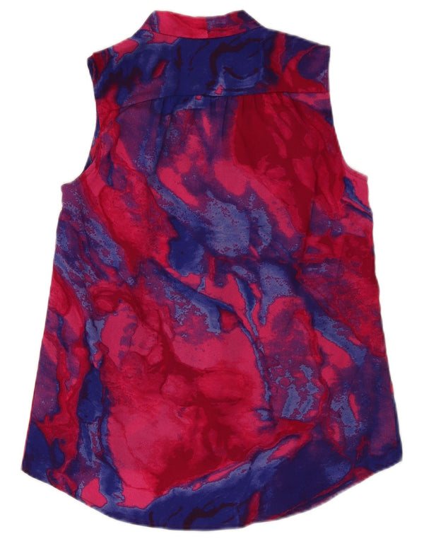 MOSSIMO Chemisier chemise longue surdimensionné pour femme UK 6 XS Multicolore