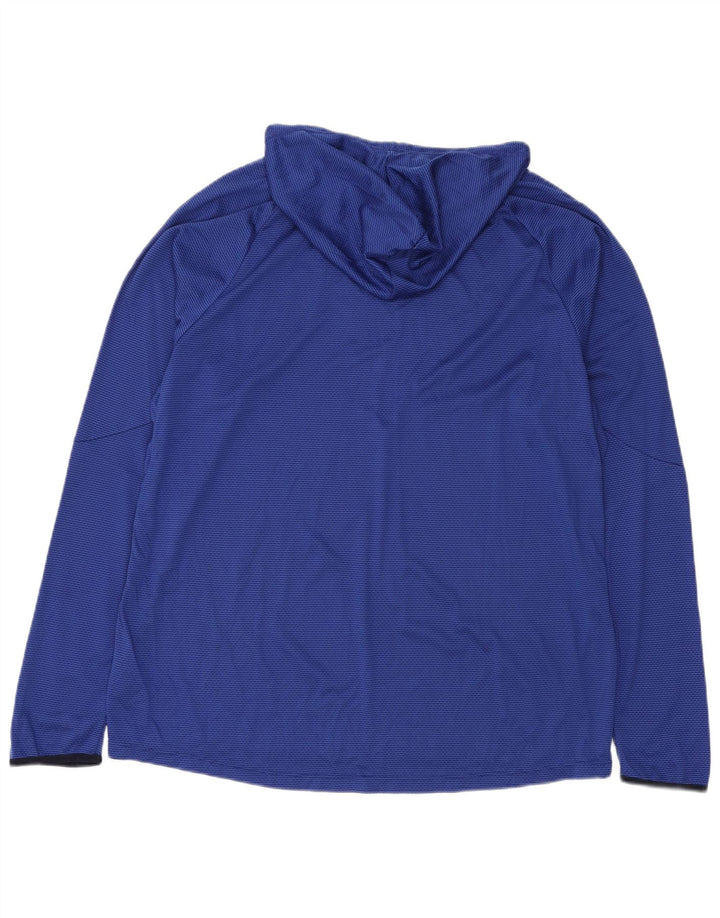 Russell Athletic Pull à capuche pour homme Haut de survêtement XL Bleu Polyester