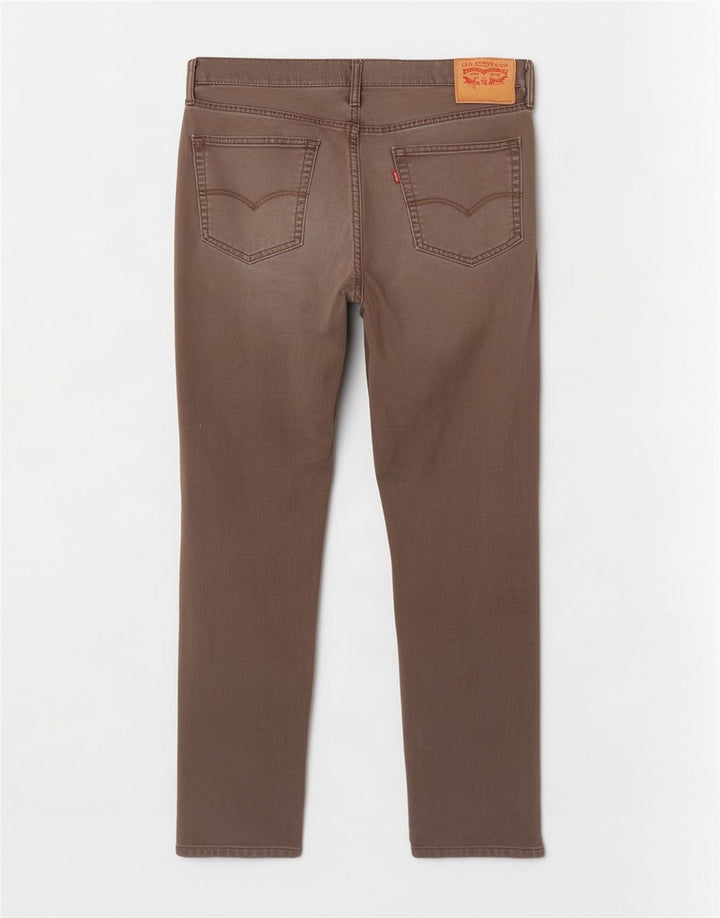 Levi's Pantalon Slim Casual W38 L30 Homme Gris Coton