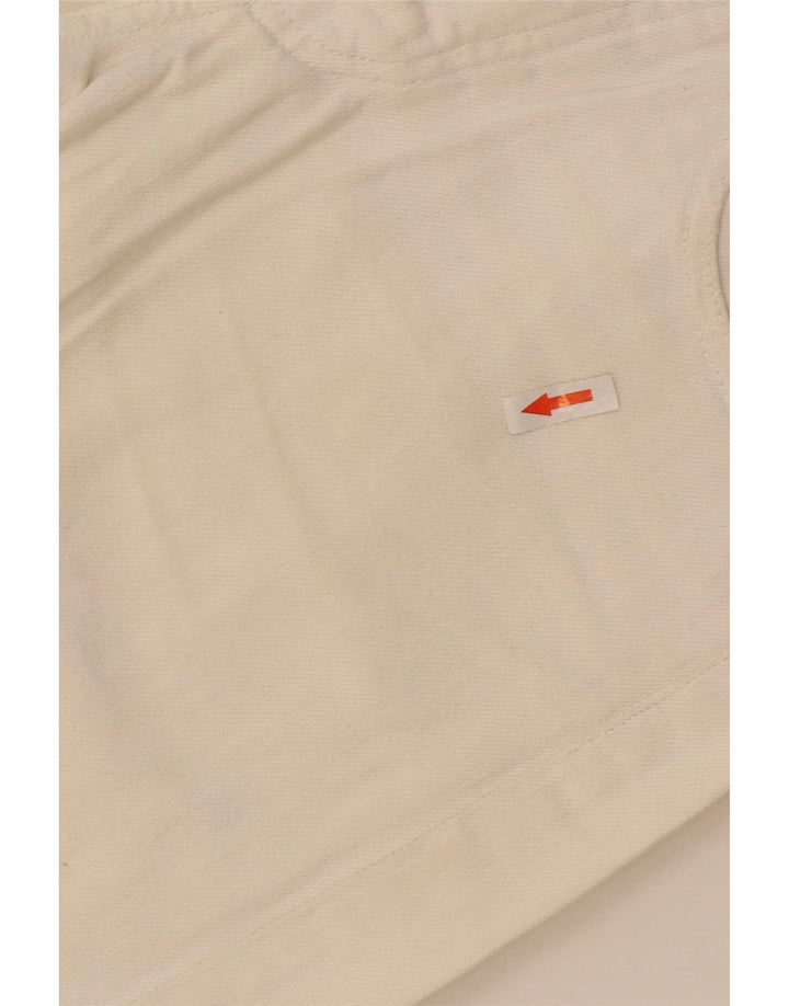 Armani Short en jean Medium W30 Blanc Coton Homme