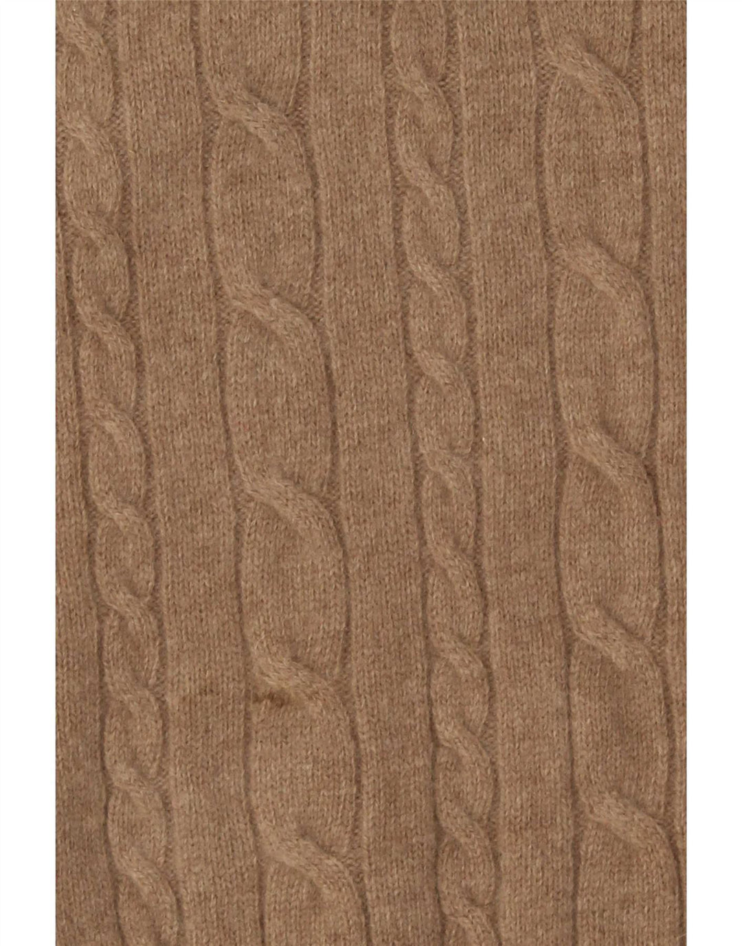 Green Leaves Pull Col V Homme Laine Beige Moyen