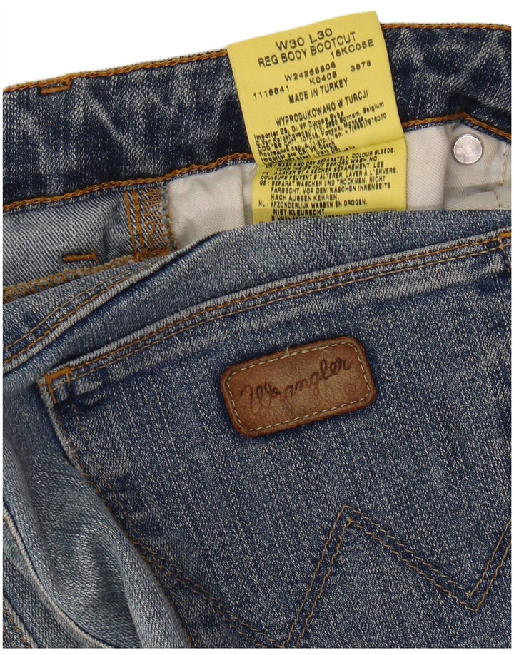Wrangler Jean Bootcut Femme W30 L30 Bleu Coton