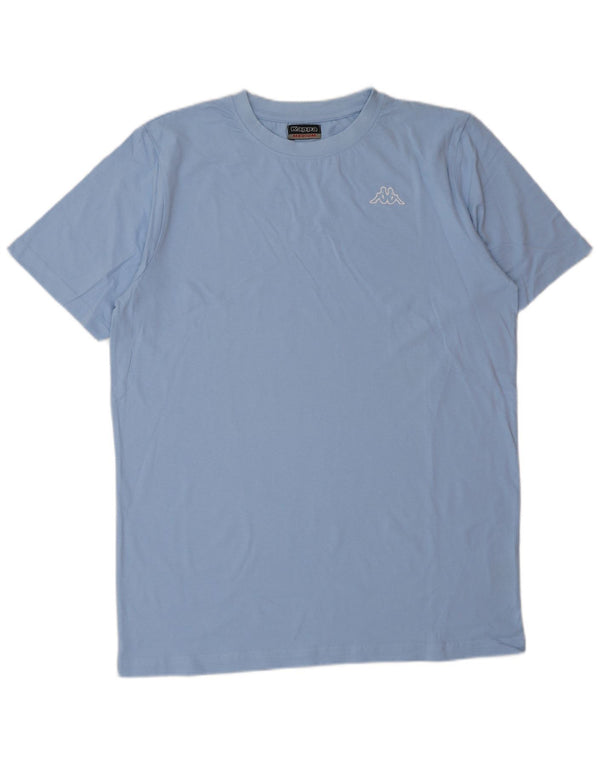 KAPPA T-Shirt Homme Bleu Moyen Coton