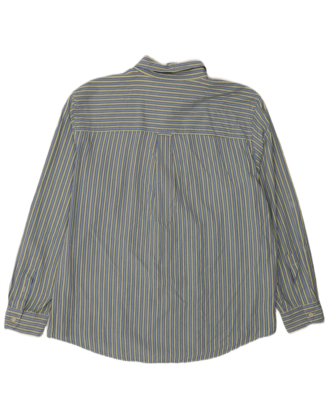 Chaps Chemise Homme XL Bleu Rayé Coton Classique