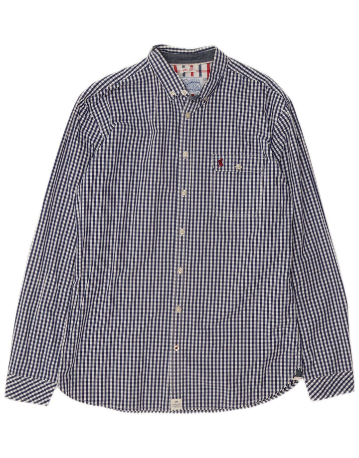 Joules Chemise Slim Fit Homme Bleu Marine Moyen Vichy Coton