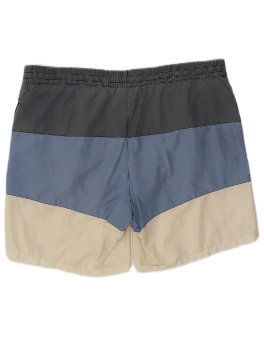 Lacoste Short de bain en coton colour block multicolore moyen pour homme
