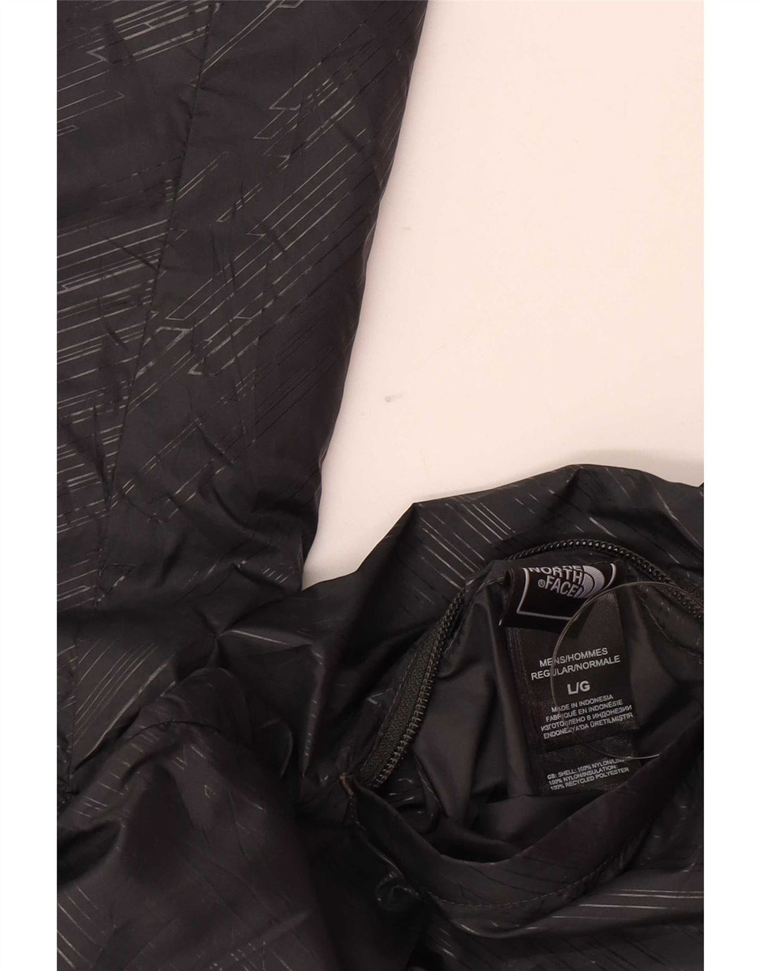 The North Face Veste réversible pour homme UK 40 Large Noir Nylon
