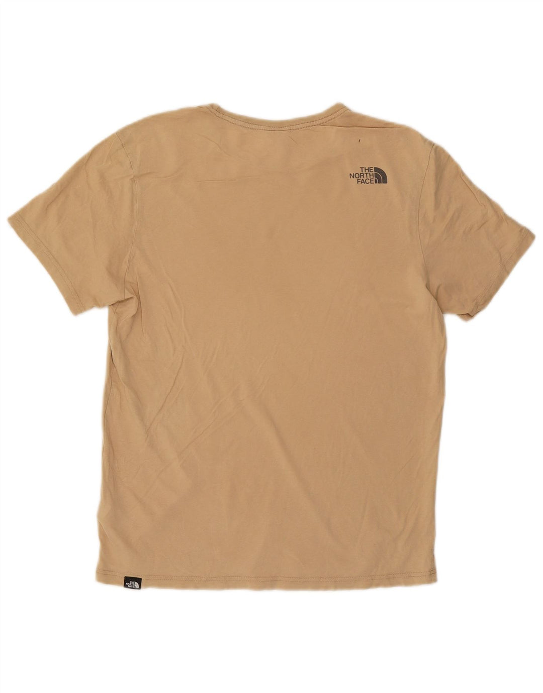 The North Face T-Shirt Graphique Homme Coton Beige Moyen