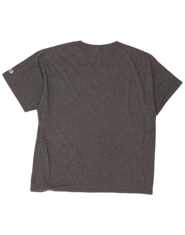Champion T-Shirt Graphique Brooklyn Homme Gris XL Coton