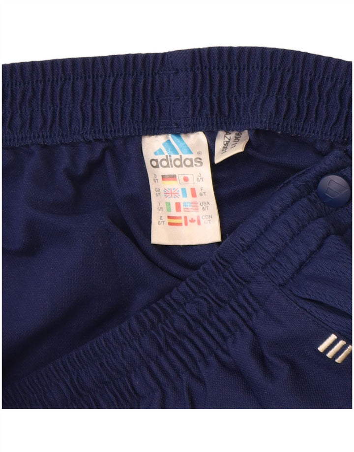 ADIDAS Pantalon de survêtement Climalite pour hommes, grand, bleu marine, colour block