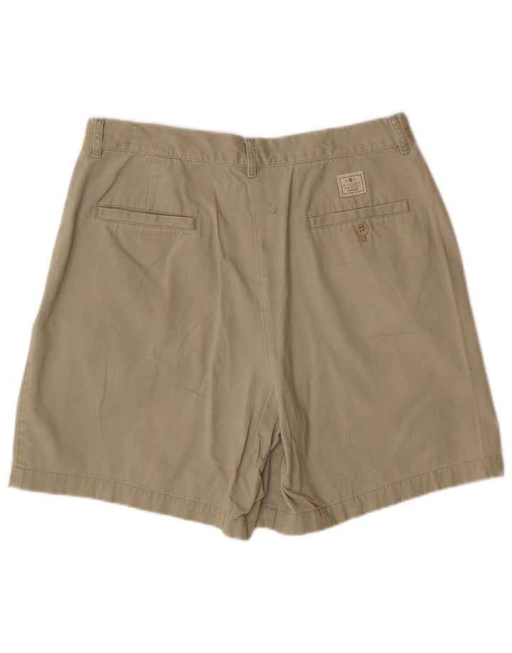 RALPH LAUREN Short Chino Femme US 10 Large W32 Coton Kaki