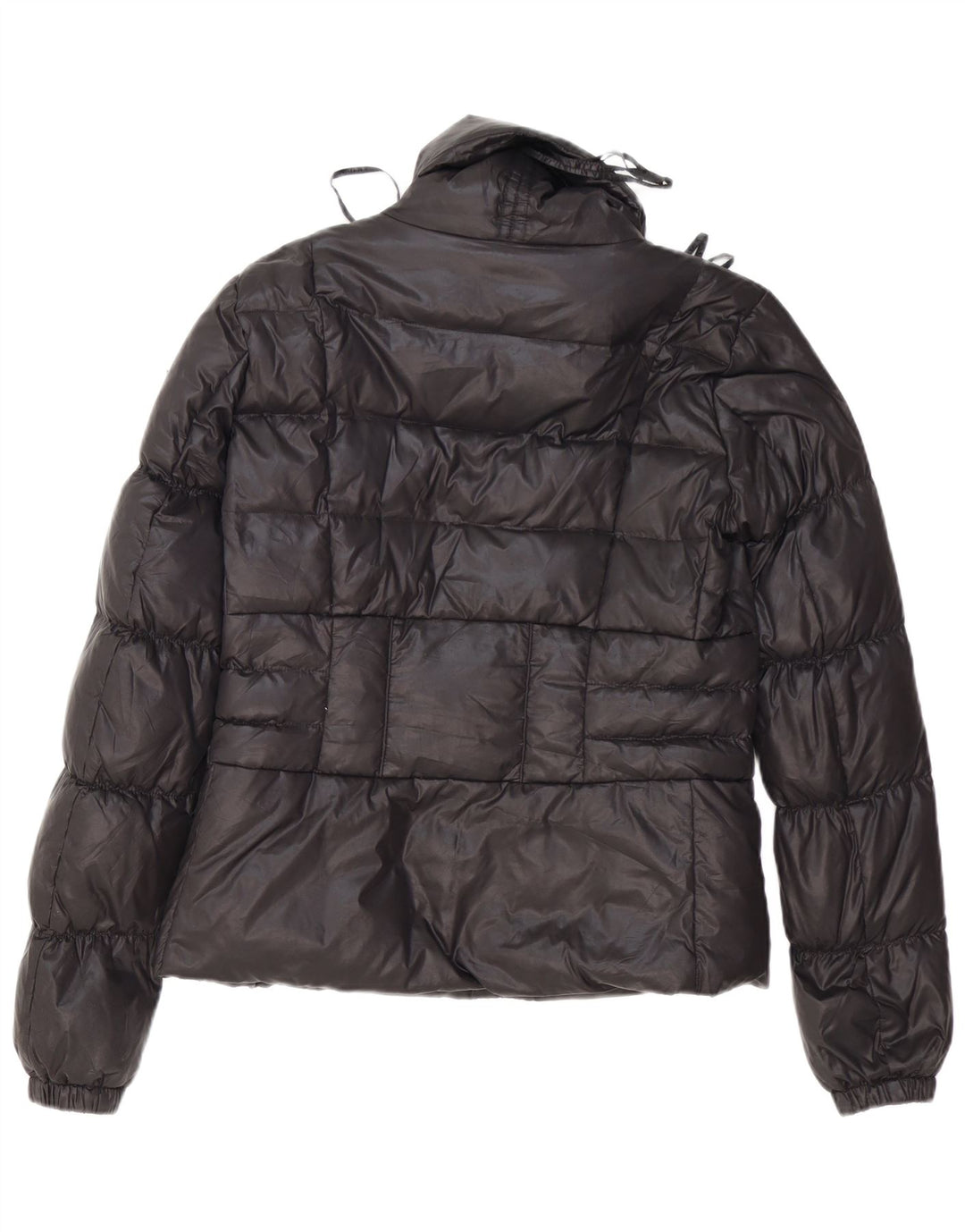 Guess Veste matelassée pour femme UK 16 Large Noir Polyester