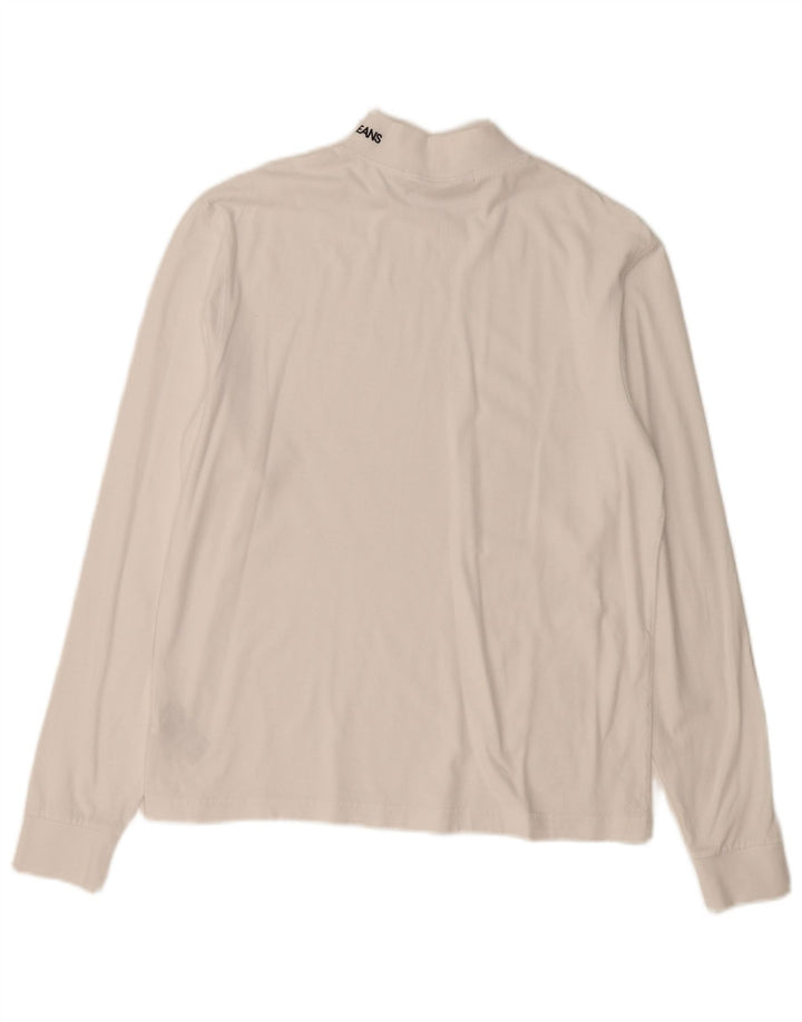 CALVIN KLEIN JEANS Haut Homme Manches Longues Petit Blanc Coton