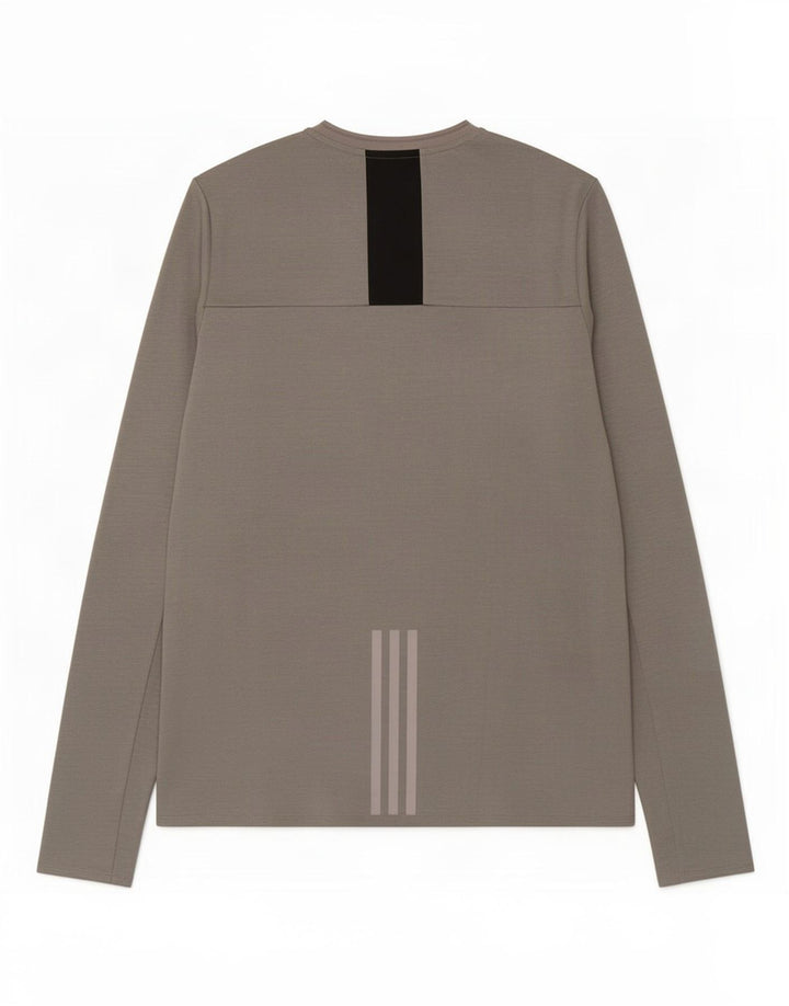 Adidas Supernova Top à manches longues pour homme Gris moyen moucheté