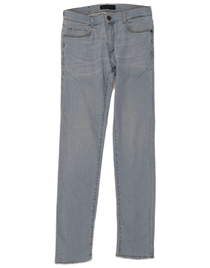 Trussardi Jean Slim W31 L35 Bleu Coton Homme