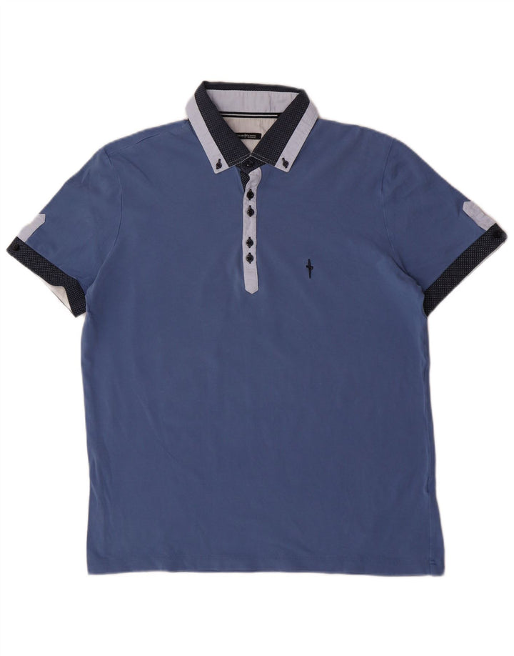Cesare Paciotti Polo Homme XL Bleu