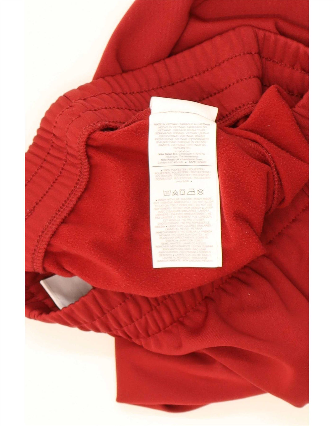 Pantalon de survêtement Nike garçon 10-11 ans rouge moyen polyester