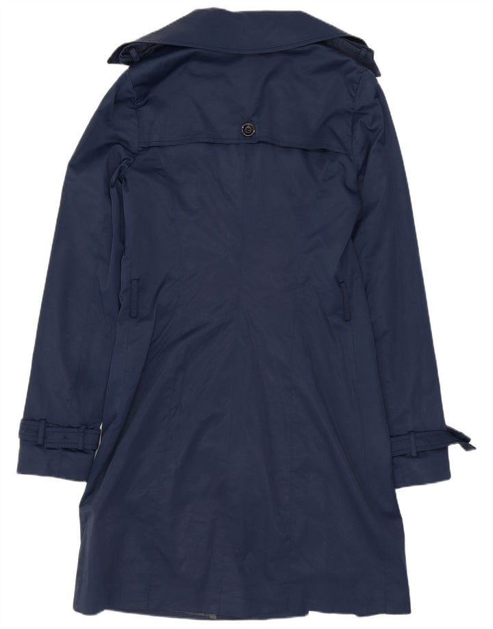 Guess By Marciano Trench Femme IT 42 Coton Bleu Marine Moyen
