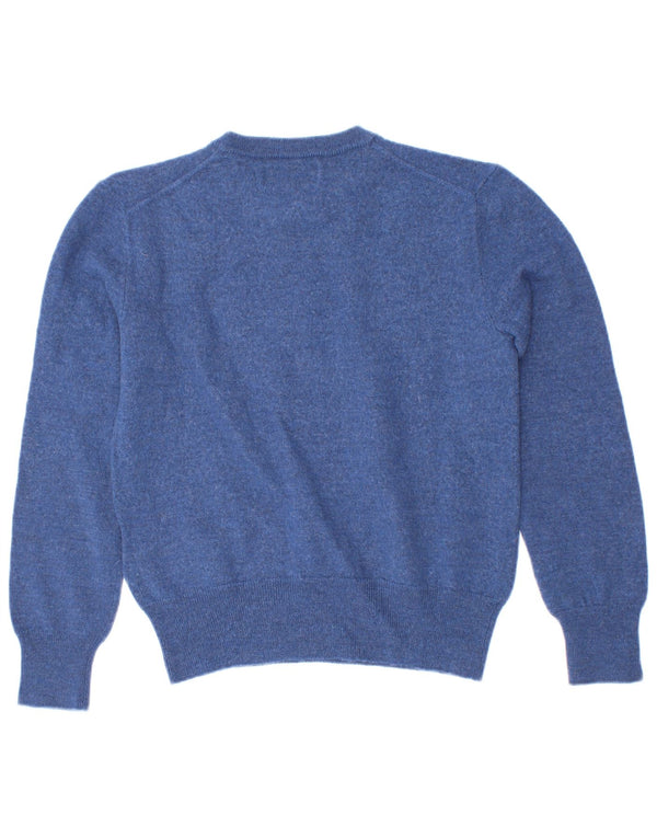 Polo Ralph Lauren Pull à col rond pour garçon 7-8 ans Petite laine bleue