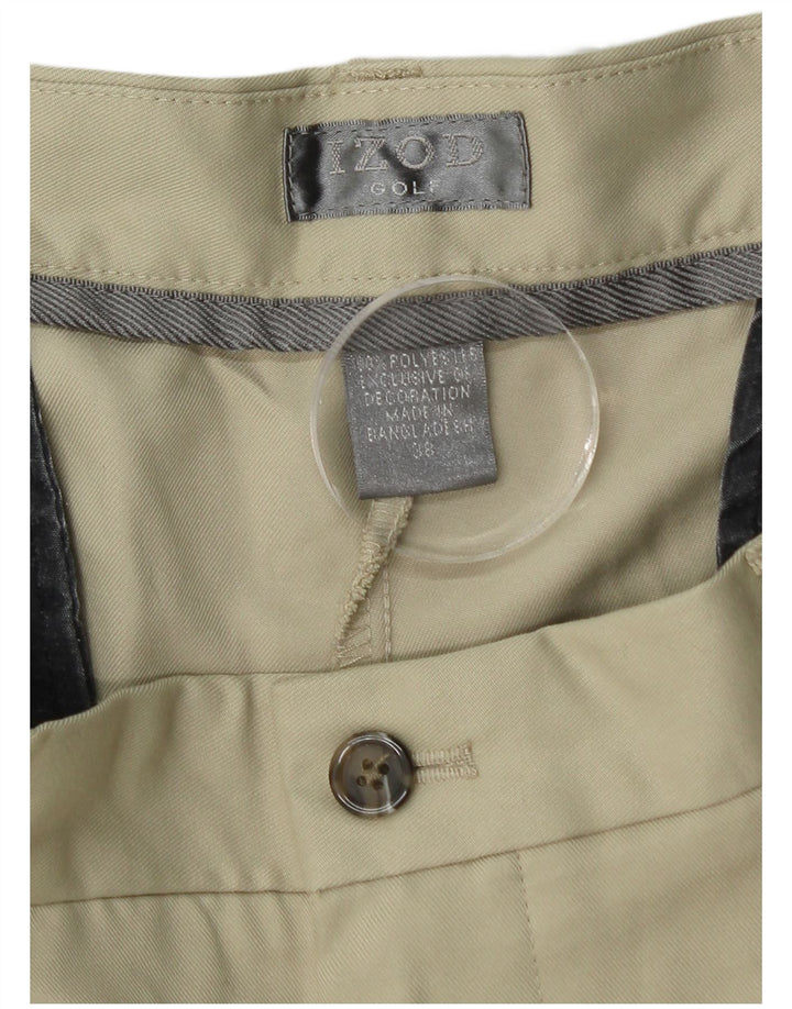 IZOD Short Chino Homme W38 XL Beige Polyester