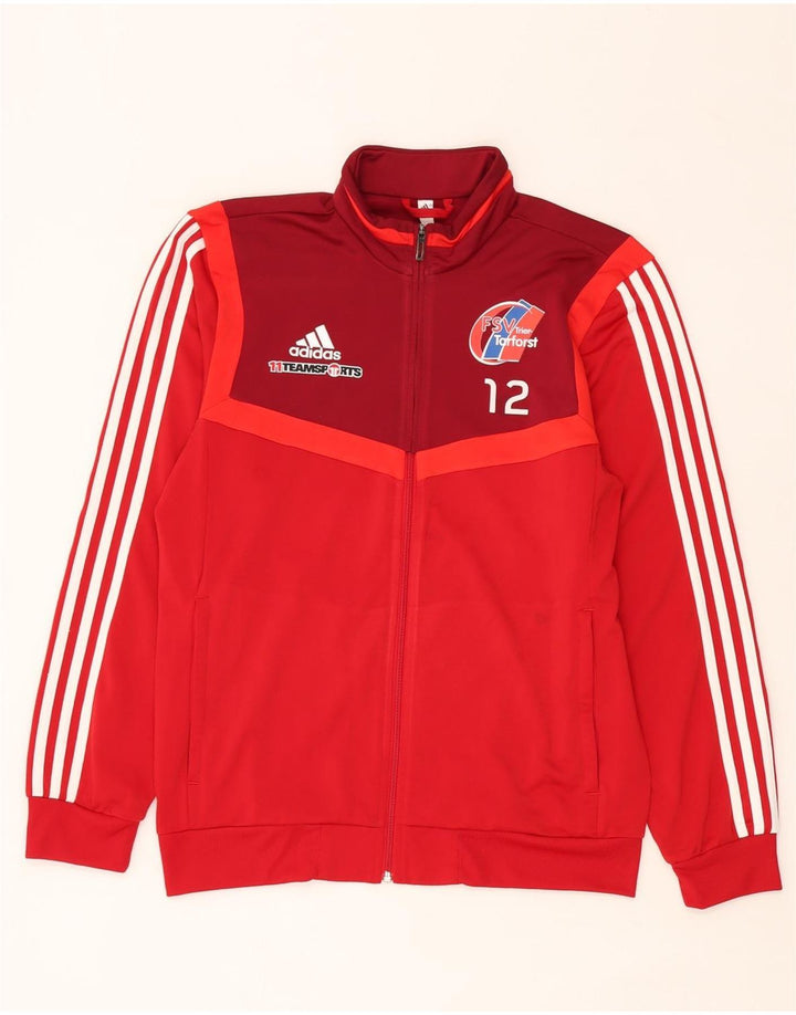 Adidas Veste de Survêtement FSV Trier-Tarforst Graphic Homme Rouge Moyen