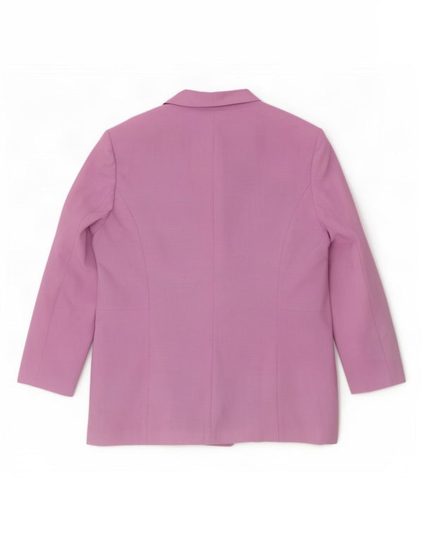 Marks & Spencer Veste blazer standard à 2 boutons pour femme UK 20 2XL Lilas