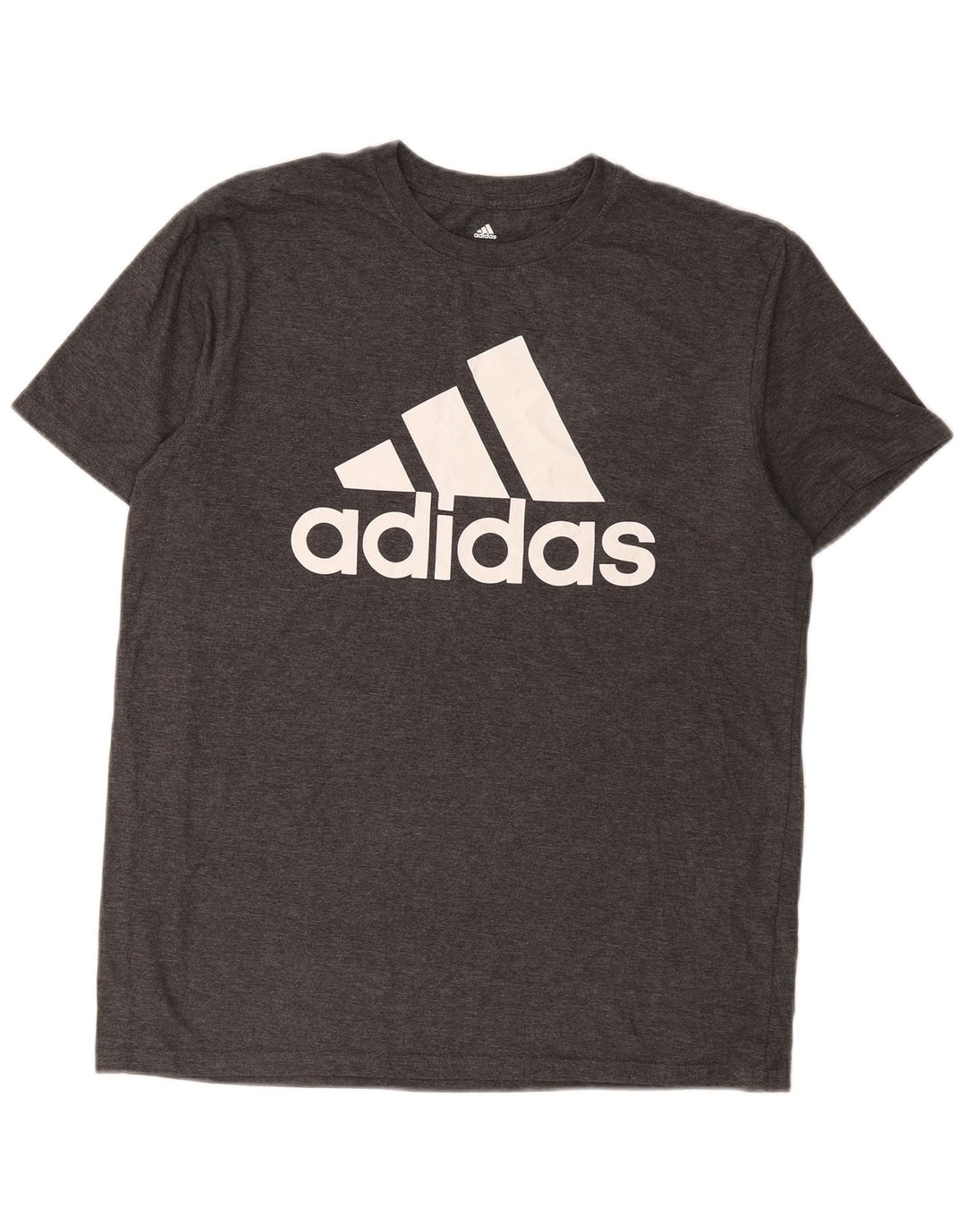 Adidas T-shirt de golf graphique pour homme, grand, gris, coton