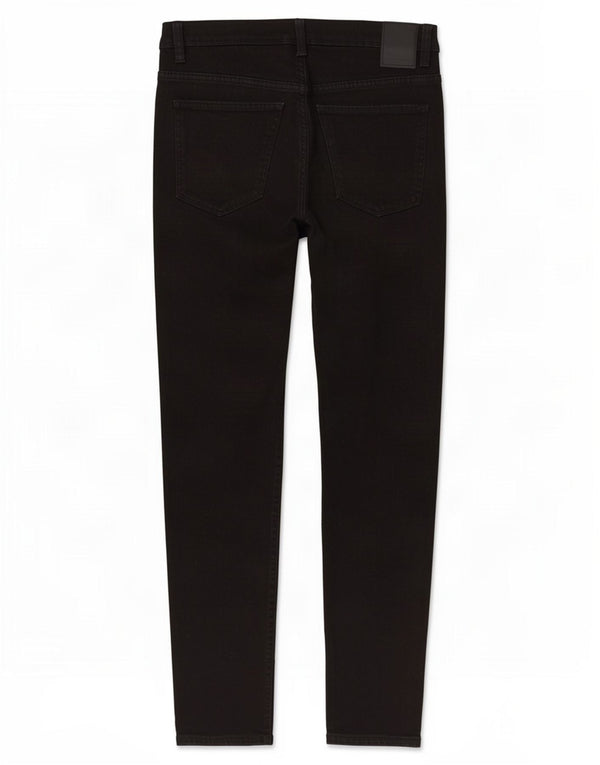 Zara Jean skinny pour homme EU 42 Large W32 L28 Coton noir
