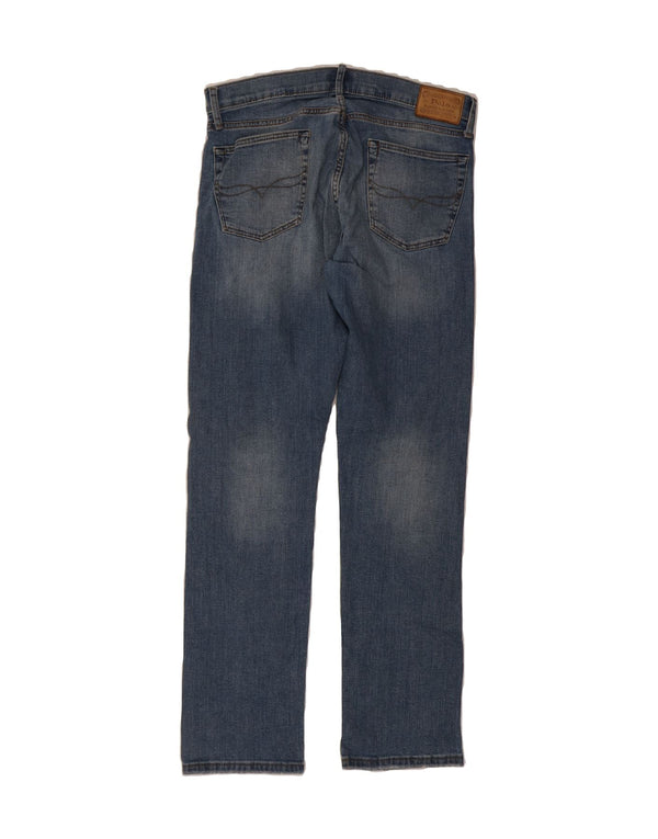 POLO RALPH LAUREN Jean droit homme W32 L32 bleu coton
