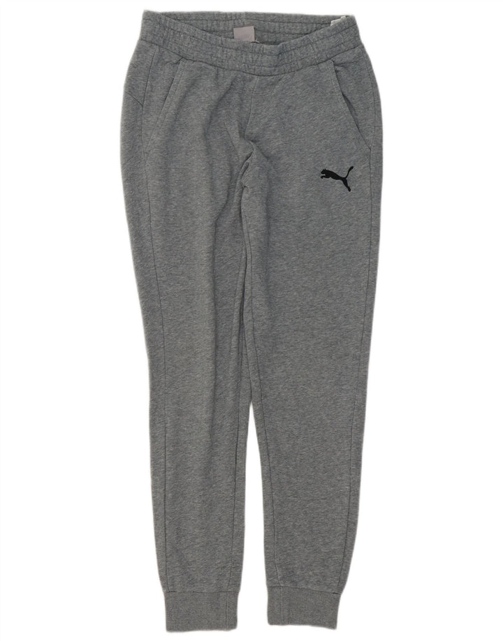 Puma Pantalon de Survêtement Joggers Homme Gris Moyen Coton