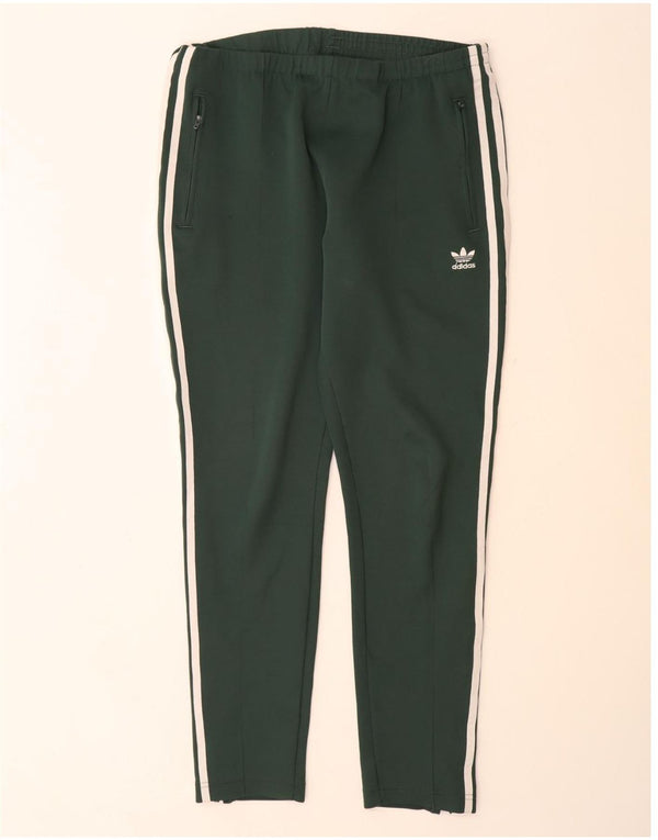 ADIDAS Pantalon de survêtement pour femme UK 12 Vert moyen