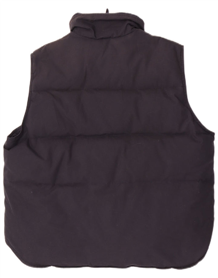 BOMB BOOGIE Gilet rembourré coupe ample pour homme UK 38 Bleu marine moyen Polyester