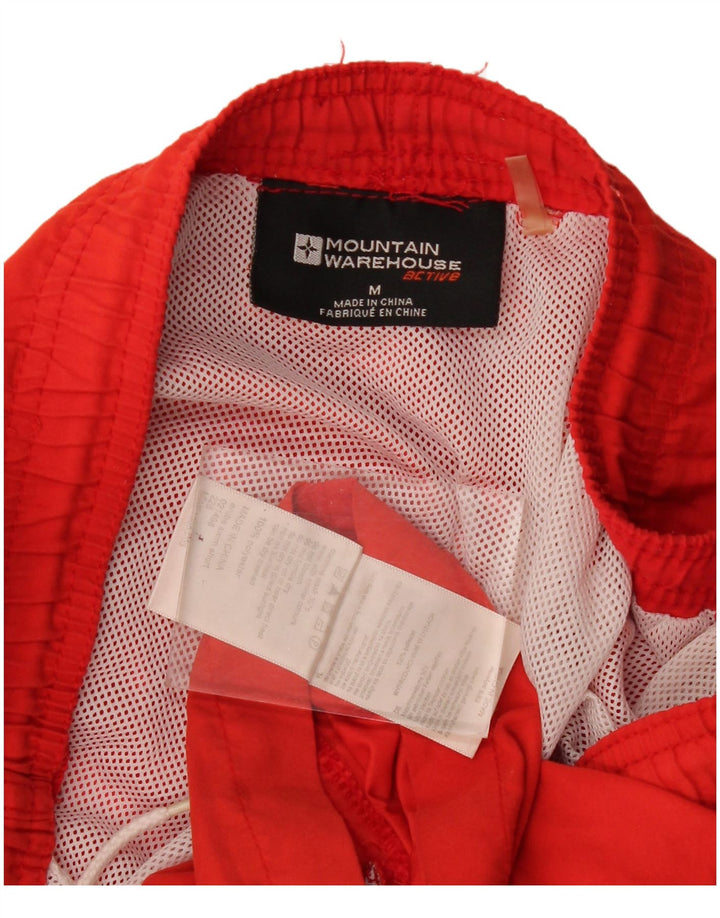 Mountain Warehouse Short de Bain Homme Rouge Moyen Polyester