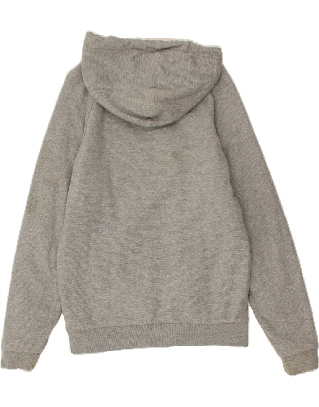 JACK WILLS Mens Hooded Bomber Jacket UK 36 Small Grey Cotton Vintage Jack Wills and Second-Hand Jack Wills from Messina Hembry 