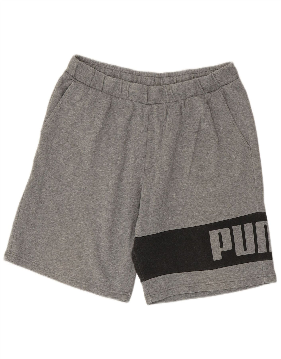 Puma Short Graphic Sport XL Homme Gris Colorblock