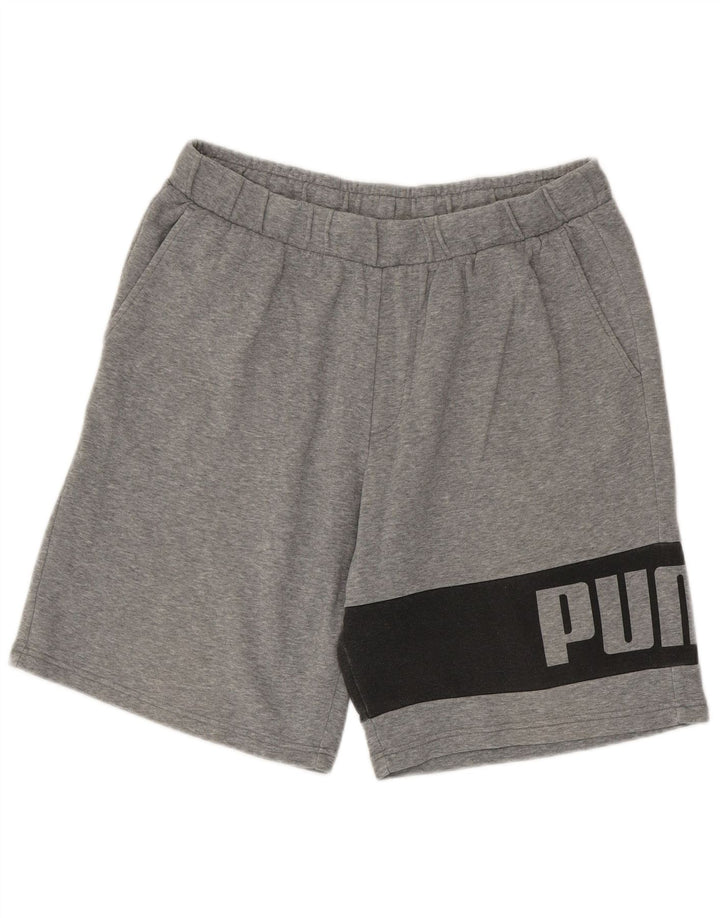 Puma Short Graphic Sport XL Homme Gris Colorblock