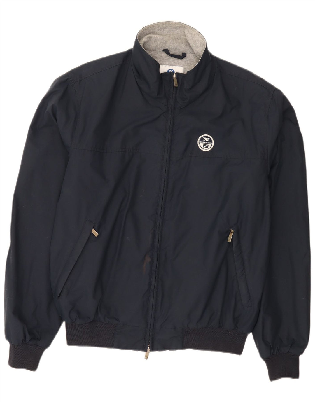 North Sails Veste Bomber Homme UK 40 Large Bleu Marine Polyamide