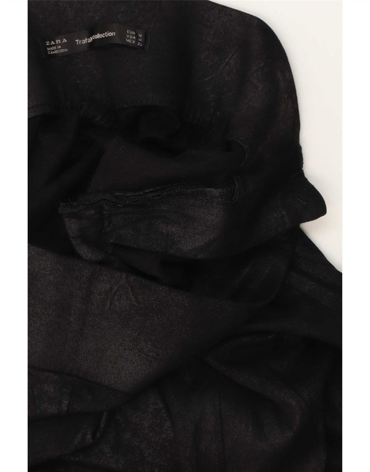 Zara Femmes Trafaluc Leggings UK 12 Moyen Noir