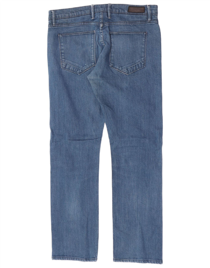 Marks & Spencer Jean Slim Autograph Homme W36 L30 Bleu Coton