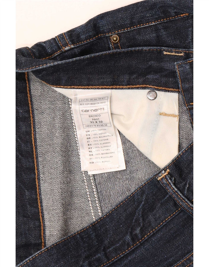 Carhartt Jean Slim Homme W30 L28 Bleu Coton
