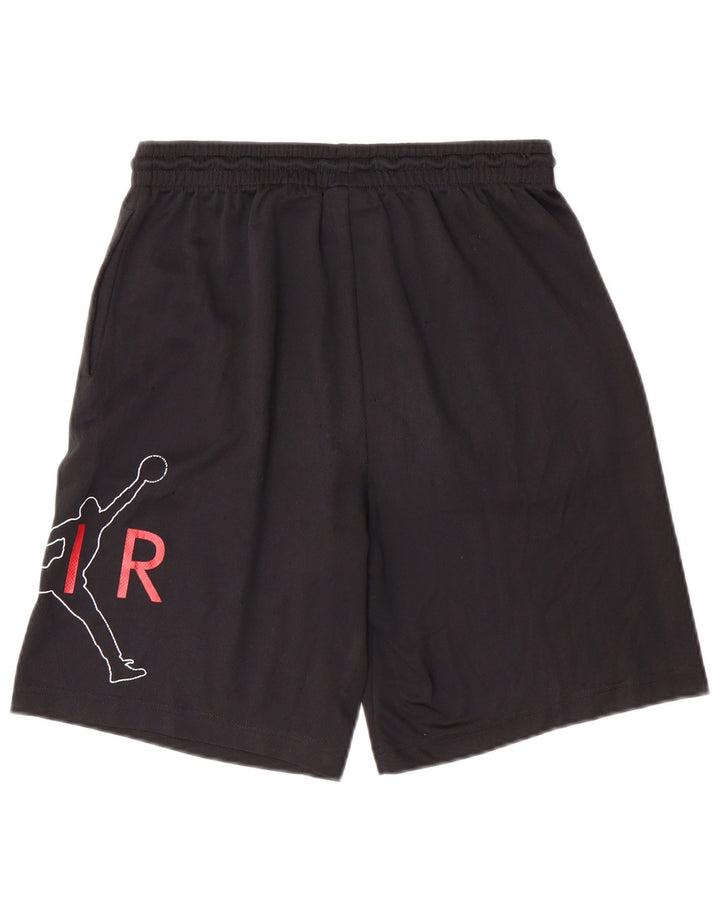 Jordan Short de sport graphique pour garçon 13-14 ans XL Noir Polyester
