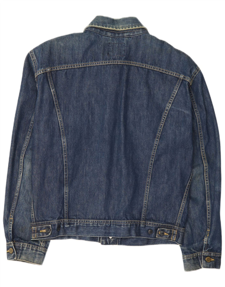 Lee Boys Veste en jean 12-13 ans Grand Bleu Coton