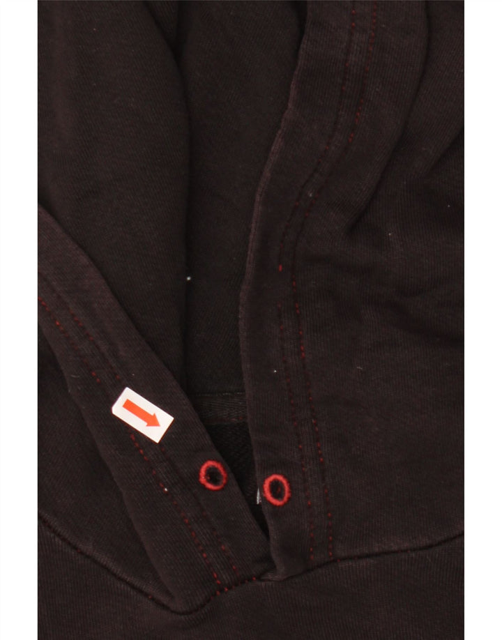 Levi's Pull à Capuche Graphique Homme Noir Coton Large