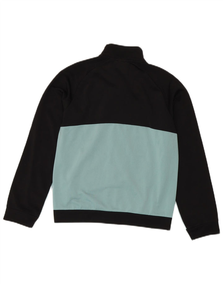 Puma Veste de survêtement pour garçon 11-12 ans Noir moyen colour block